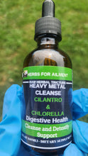 Load image into Gallery viewer, Heavy Metal Detox  Cilantro / Chlorella Broken Cell, Binders Immune Health,  2 oz, Organic