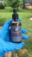 Load image into Gallery viewer, Seborrheic Dematitis Hair Oil 2 oz, Scalp Relief, Eczema, Psoriasis, Scaling,  Itching and flaking