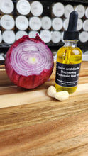 Load image into Gallery viewer, Onion and Garlic Thickening Ayurvedic Hair Oil 2 oz. (60ml)