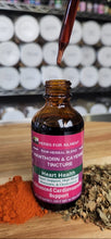 Load image into Gallery viewer, Heart Health & High Blood Pressure  Cayenne pepper & Hawthorn Tincture, Olive Leaf, Alcohol free  Organic