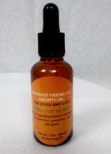Load image into Gallery viewer, Hair Growth Oil for Dog & Cats, Organic, for hair loss, 1 oz