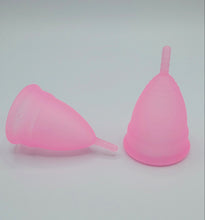 Load image into Gallery viewer, Menstrual Cup Reusable Period Cup-Pink- Size Large