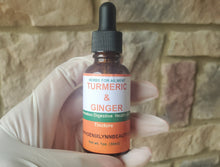 Load image into Gallery viewer, Turmeric & Ginger Glycerin Tincture Extract | Anti-Inflammatory Support | Phoenix Lynn
