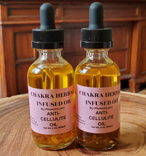 Load image into Gallery viewer, Anti Cellulite Infused Herbal Oil Smooth as Silk, Massage oil, Reduces Cellulite, Stretch Marks, Tones 2 oz. (60ml)