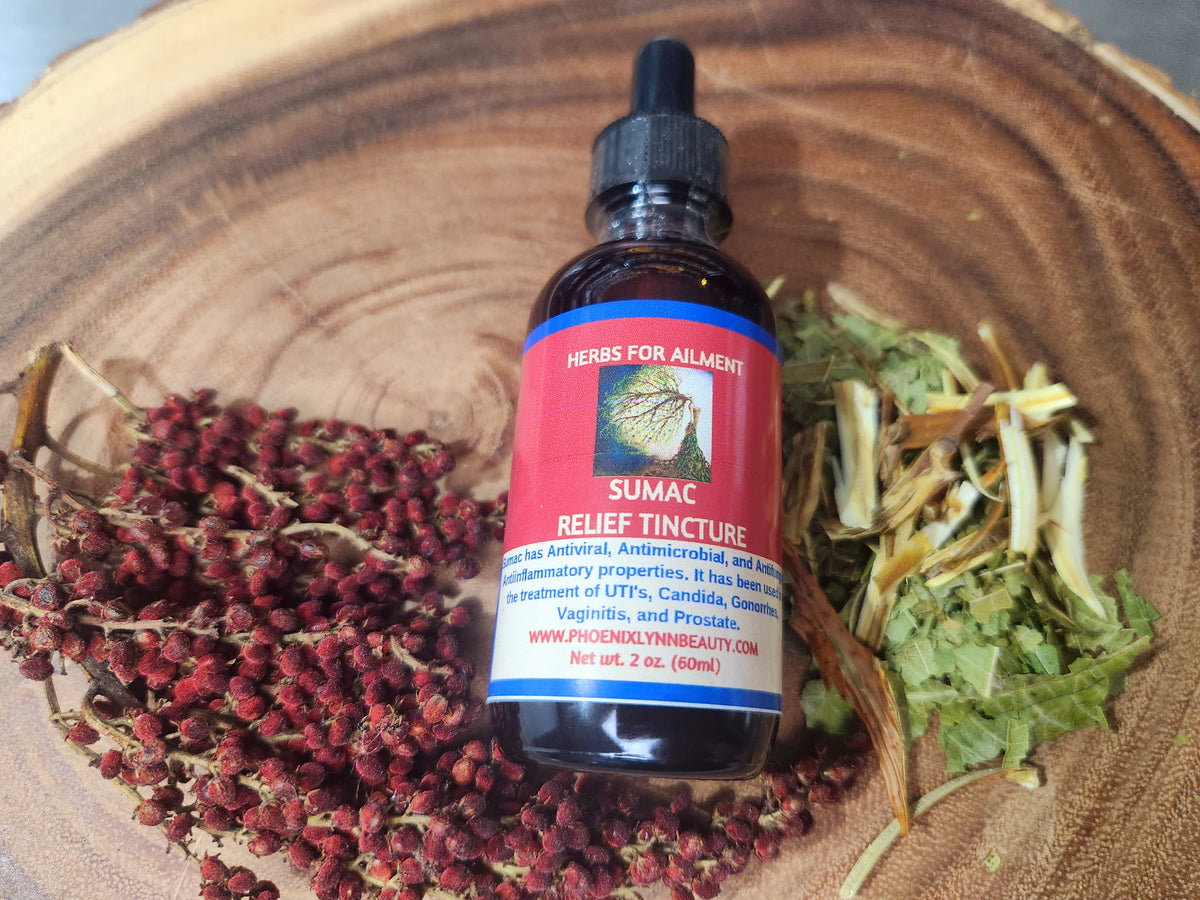 Sumac (Rhus glabra) Tincture Clears STDs, Candida, Chlamydia, Gonorr phoenix lynn health and