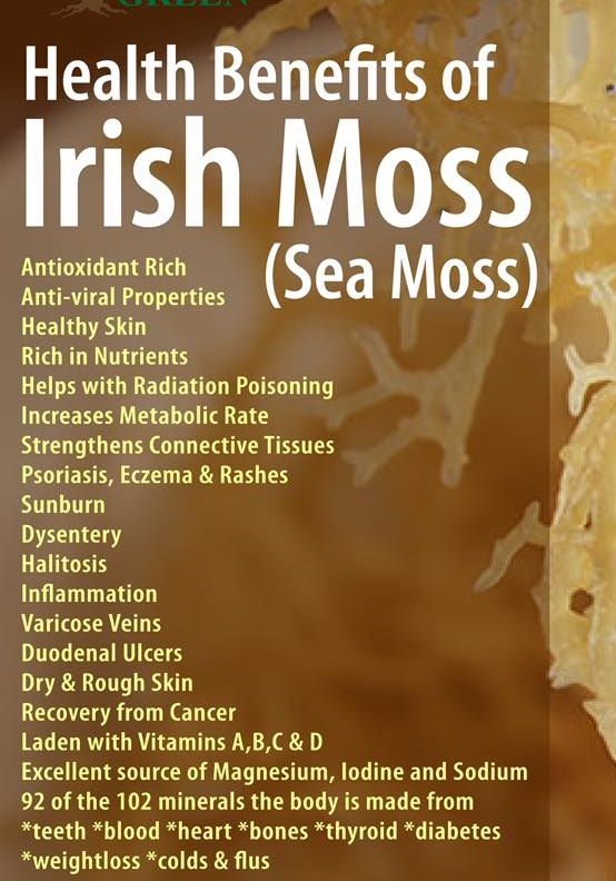 Irish Moss (Sea Moss) Raw 4 oz