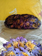 Load image into Gallery viewer, Blue Lotus Flower "Nymphaea Caerulea" 100 % Pure Dried Organic