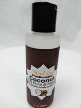 Load image into Gallery viewer, Organic Fractionated Coconut Oil 4 oz Cold pressed