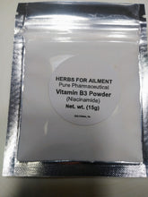 Load image into Gallery viewer, Niacinamide (vitamin B3) 15g,  25g, 50g,