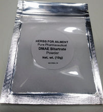 Load image into Gallery viewer, 100% DMAE Bitartrate,Powder (Dimethylaminoethanol Bitartrate) 10g 15g 25g