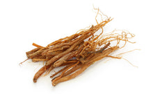Load image into Gallery viewer, Korean Red Ginseng Root Dried 5 Yrs, Organic RED PANAX- Red Ginseng Tails- Ships from USA | Premium Grade 1 oz.