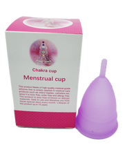 Load image into Gallery viewer, Menstrual Cup Reusable Period Cup-Purple- Size Large
