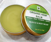 Load image into Gallery viewer, Hemp Balm/Salve, Arthritis And Back Pain, Joint/Muscle Pain-Arthritis Potent 2 oz.
