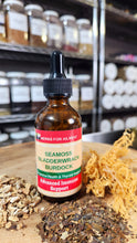 Load image into Gallery viewer, Sea Moss-Bladderwrack-Burdock Root 102 Tincture  (2oz.) Super Food for Immune Support, Thyroid Support, Natural Energy, Gut Health, Skin &amp; Joint Health
