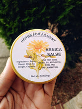 Load image into Gallery viewer, Arnica Recovery Salve | Muscle Rub for Bruises, Back Pain &amp; Post-Lipo Massage | Phoenix Lynn 2 oz.
