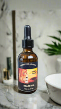 Load image into Gallery viewer, Beard Growth Oil, Hair Growth Oil, LION&#39;S MANE 2 oz, Organic
