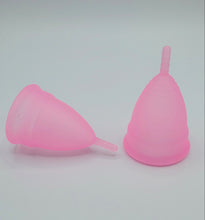 Load image into Gallery viewer, Menstrual Cup Reusable Period Cup-Pink- Size Large
