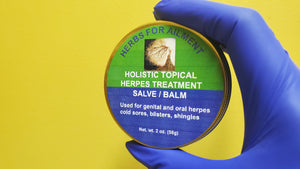 Genital Oral Herpes Treatment Salve Antiviral Ointment Balm Blister Cream 2 oz.