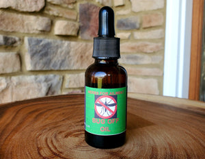 MOSQUITO INSECT BUG OFF REPELLENT Essential Oil - 100% Organic, 1 oz