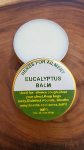 Eucalyptus Salve Organic 2 oz.