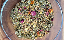 Load image into Gallery viewer, FIBROIDS AND ENDO FREE HERBAL LOOSE LEAF TEA, CYSTS AND PCOS.  1 oz. to 3 oz.
