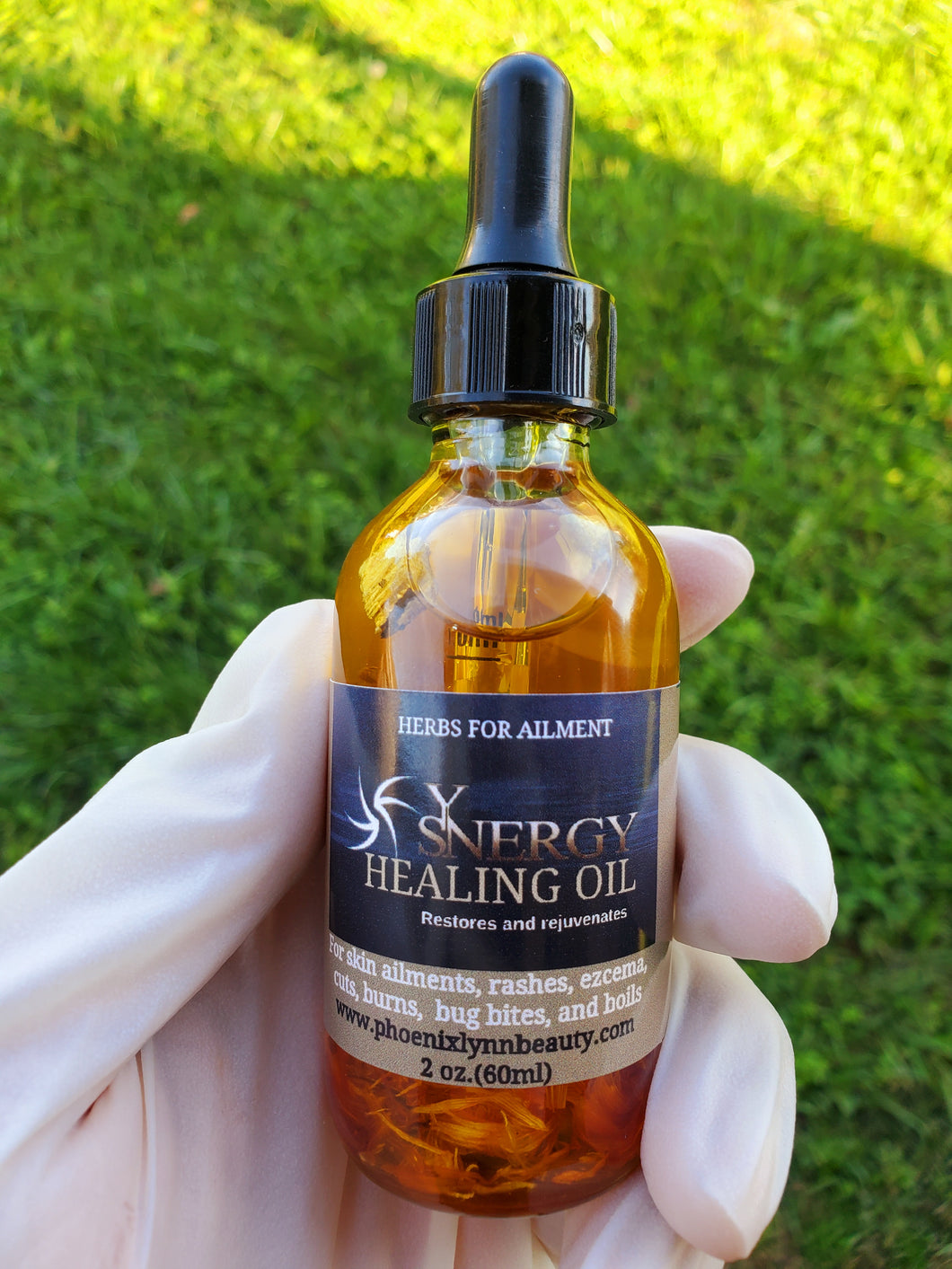 Healing Oil Organic  2 OZ.