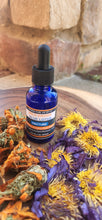 Load image into Gallery viewer, Wild Dagga / Egyptian Blue Lotus 1:1  Tincture, Stress, Anxiety, Pain  Very Potent Organic 1oz.
