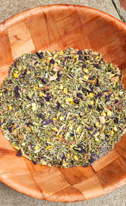 Serenity Herbal Loose Leaf Tea, Calming, Peaceful, Tranquility, Stress, Anxiety, PTSD 1.5  oz.