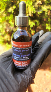 COUGH SYRUP + Mucus + Immune Soothes Throat and Relieves Respiratory Discomfort 2 oz