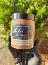 Load image into Gallery viewer, Anti-Cellulite and Lymphatic Body Detox Coffee Scrub, Exfoliating Scrub organic 8 oz.
