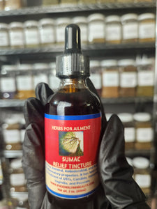 Sumac (Rhus glabra) Tincture- Clears: STDs, Candida, Chlamydia, Gonorrhea, Herpes 2oz