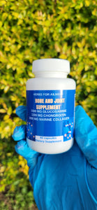 BONE & JOINT Supplement | Glucosamine, Chondroitin, Marine Collagen, Vitamin D3 & K2 60CT