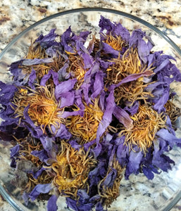 Blue Lotus Flower "Nymphaea Caerulea" 100 % Pure Dried Organic