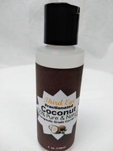Load image into Gallery viewer, Organic Fractionated Coconut Oil 4 oz Cold pressed
