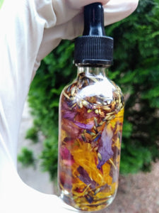 Yoni Oil Chakra Sacred Place Organic Herbal Infused Feminine Hygiene Care