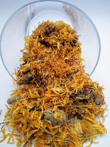 Organic Dried Whole Calendula Flowers and Petals