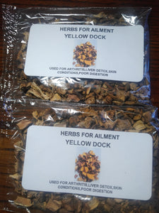Yellow Dock Root Wildcrafted 1 oz Anemia, Digestion, Prebiotic, Arthritis
