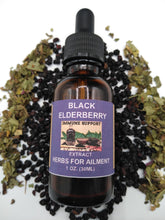 Load image into Gallery viewer, Elderberry Tincture/Extract Organic Immune, Cold/Flu
