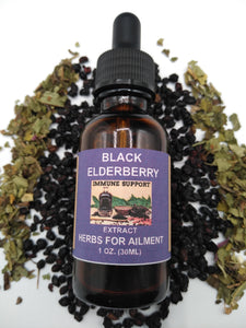 Elderberry Tincture/Extract Organic Immune, Cold/Flu