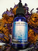 Load image into Gallery viewer, Blue Lotus ( Nymphaea caerulea) Alcohol Tincture Extract Aphrodisiac, Calming, Lucid Dreams
