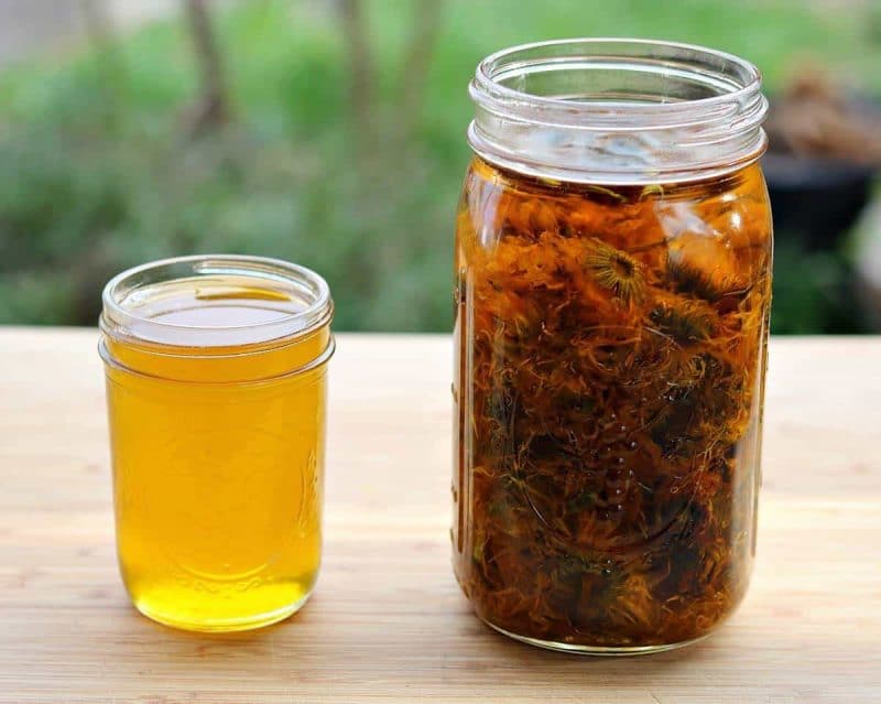 Calendula Healing Oil (MOTHER OF SKIN) POWERFUL organic 1oz Ezcema, Rashes, Burns