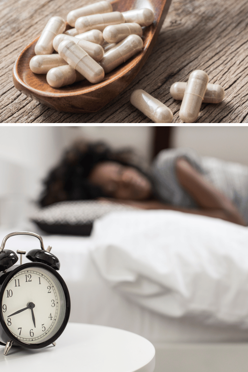 Sleep Aid & Mood Support Supplement- Sleep & Stress Relief, Melatonin, 5-HTP, 60 count